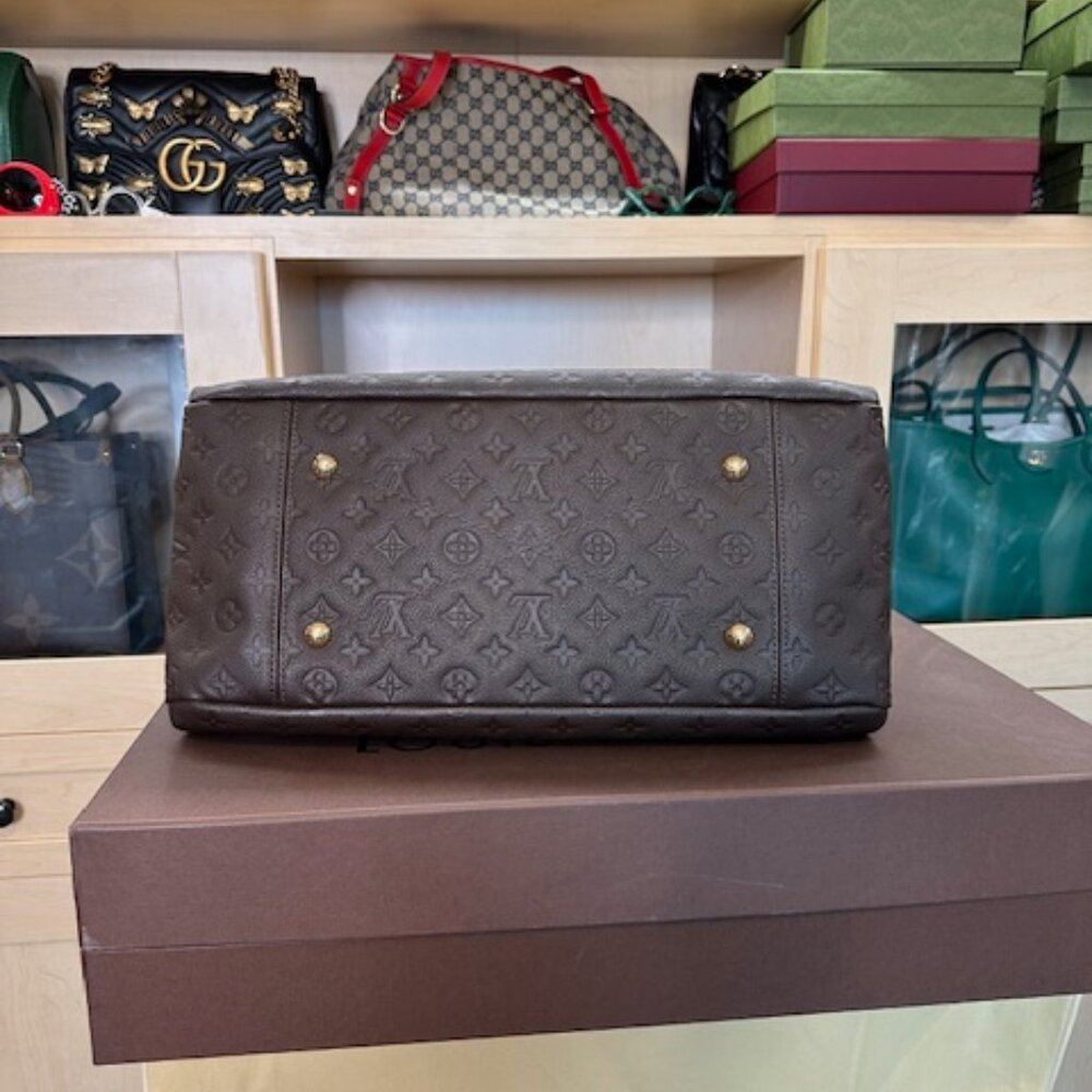 Louis Vuitton LV Dark Brown Monogram Artsy MM - Picture 5 of 8